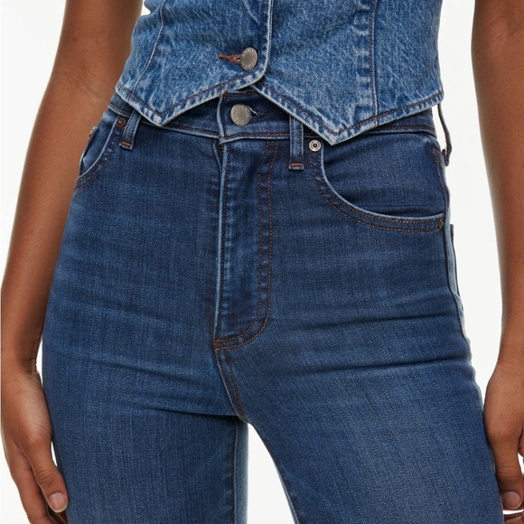 (SOLD) DENIM FORUM Lola High Rise Skinny Size 28 - Picture 3 of 17